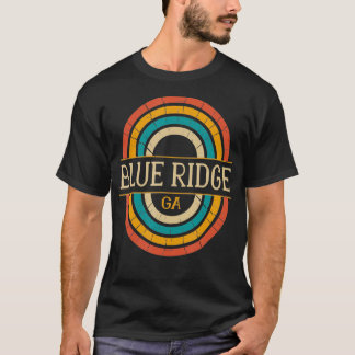 Blue Ridge Georgia Vintage GA abgenutzt 70er 80er T-Shirt