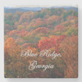 Blue Ridge, Georgien, Herbstlaub Untersetzer (Vorderseite)
