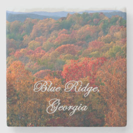 Blue Ridge, Georgien, Herbstlaub Untersetzer