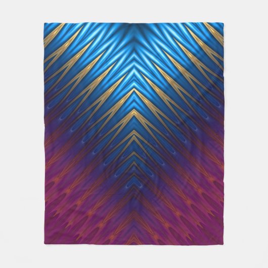 Blue Ridge Gold Fleecedecke (Vorderseite)