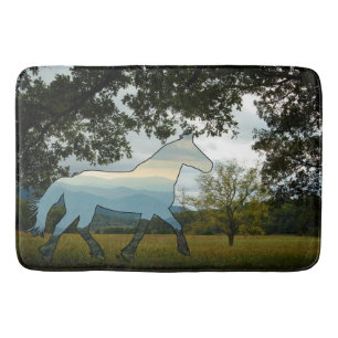 Blue Ridge Horse Cades Cove Badematte