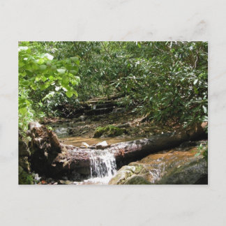 Blue Ridge Mountain Creek Postkarte