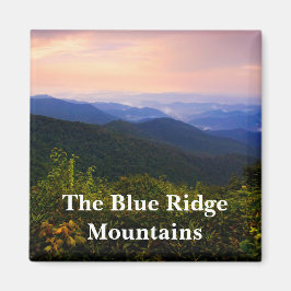Blue Ridge Mountain Landschaftliche Aussicht für N Magnet
