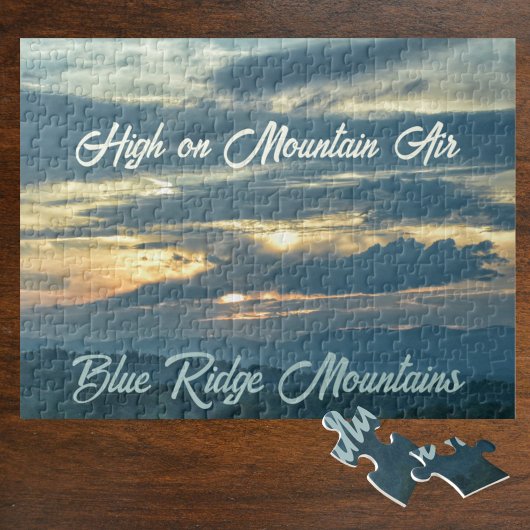 Blue Ridge Mountain - The Blue Ridge Foto Puzzle