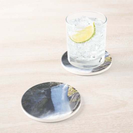 Blue Ridge Mountain Waterfall Untersetzer (Seite)