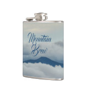 Blue Ridge Mountains Anpassbare Gebirgsbrauen Flachmann (Links)