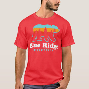 Blue Ridge Mountains Bären Wandern Gebirge nennen T-Shirt