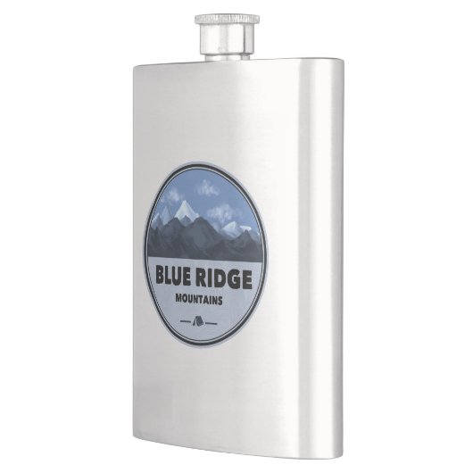 Blue Ridge Mountains Camping Flachmann (Links)