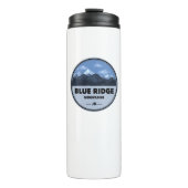 Blue Ridge Mountains Camping Thermosbecher (Vorderseite)
