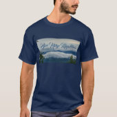 Blue Ridge Mountains Fotografisch T-Shirt (Vorderseite)