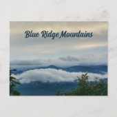 Blue Ridge Mountains Fotografy North Carolina Postkarte (Vorderseite)