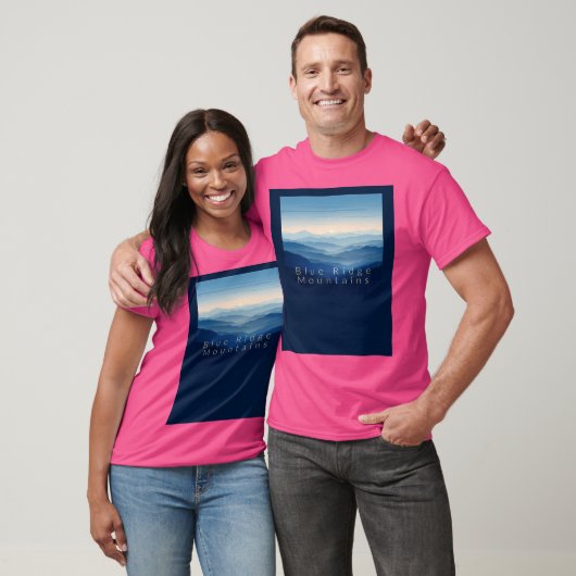 Blue Ridge Mountains Graphic T-Shirt (Unisex)