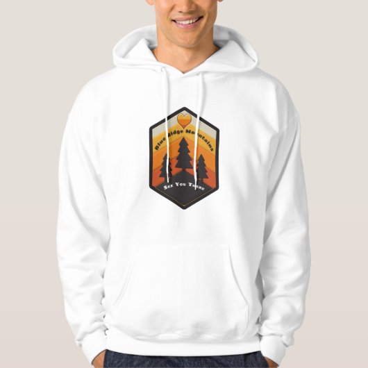 Blue Ridge Mountains Hoodie (Vorderseite)