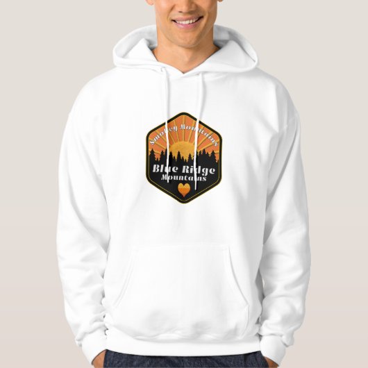 Blue Ridge Mountains Hoodie (Vorderseite)