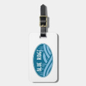 Blue Ridge Mountains im Freien Gepäckanhänger (Vorderseite vertikal)