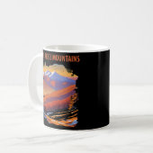 Blue Ridge Mountains Kaffeetasse (Vorderseite Links)
