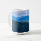 Blue Ridge Mountains Kaffeetasse (Vorderseite Links)
