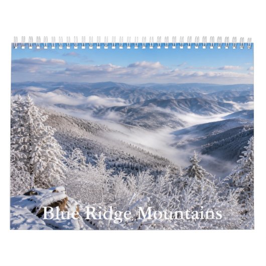 Blue Ridge Mountains Kalender (Titelbild)