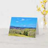 Blue Ridge Mountains, Karte (Gelbe Blume)