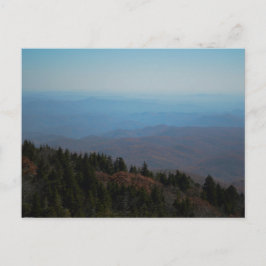 Blue Ridge Mountains Landschaftlich Landschaft Nat Postkarte