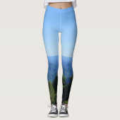 Blue Ridge Mountains Leggings (Vorderseite)