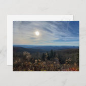 Blue Ridge Mountains Linn Cove Viaduct Postkarte (Vorne/Hinten)