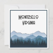 Blue Ridge Mountains, Montebello individualisierba (Vorderseite)