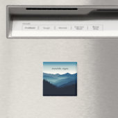 Blue Ridge Mountains, Montebello individualisierba Magnet (In Situ (Geschirrspüler))