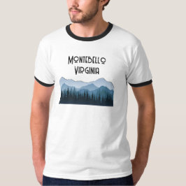 Blue Ridge Mountains, Montebello individualisierba T-Shirt