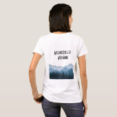 Blue Ridge Mountains, Montebello individualisierba T-Shirt (Schwarz voll)