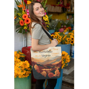 Blue Ridge Mountains, Montebello individualisierba Tasche