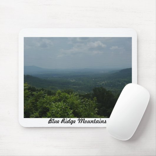 Blue Ridge Mountains Mousepad (Mit Mouse)