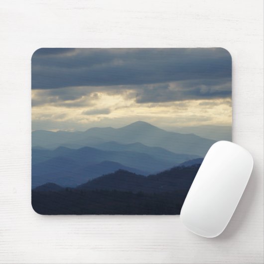 Blue Ridge Mountains Mousepad (Mit Mouse)