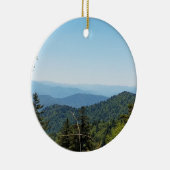 Blue Ridge Mountains nähe Cherokee, North Carolina Keramik Ornament (Rechts)