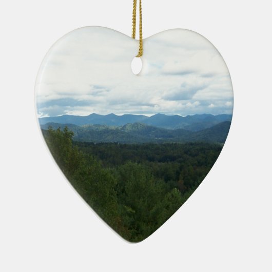 Blue Ridge Mountains - NC Keramik Ornament (Rechts)