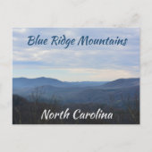 Blue Ridge Mountains NC Mountain Air Fotografic Postkarte (Vorderseite)
