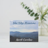 Blue Ridge Mountains NC Mountain Air Fotografic Postkarte (Stehend Vorderseite)