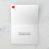 Blue Ridge Mountains Nordosten Georgiens Geburtsta Karte (Innenseite)