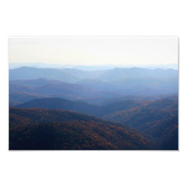 Blue Ridge Mountains, North Carolina Fotodruck