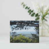 Blue Ridge Mountains North Carolina Fotografy Postkarte (Stehend Vorderseite)