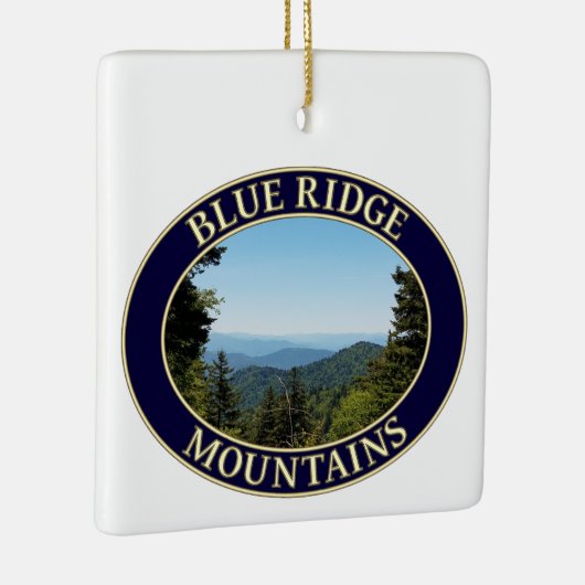 Blue Ridge Mountains North Carolina Keramikornament (Rechts)