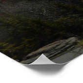 Blue Ridge Mountains North Carolina Nature Foto Poster (Ecke)