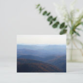 Blue Ridge Mountains, North Carolina Postkarte (Stehend Vorderseite)
