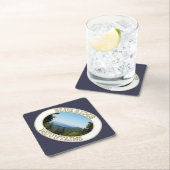 Blue Ridge Mountains North Carolina Rechteckiger Pappuntersetzer (Vor Ort)