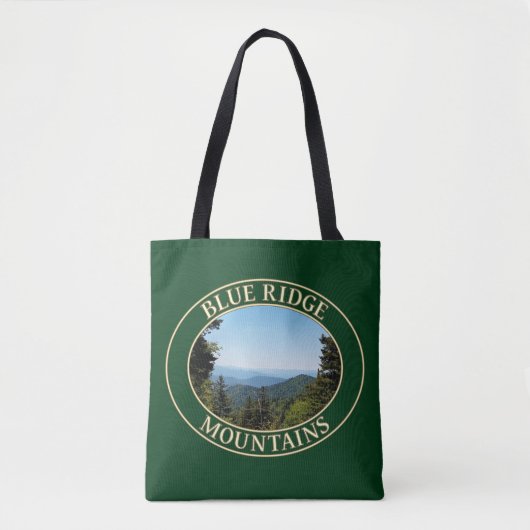Blue Ridge Mountains North Carolina Tasche (Vorderseite)