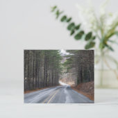 Blue Ridge Mountains Pass Postkarte (Stehend Vorderseite)