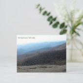 Blue Ridge Mountains Postcard Postkarte (Stehend Vorderseite)