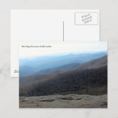 Blue Ridge Mountains Postcard Postkarte (Vorne/Hinten)