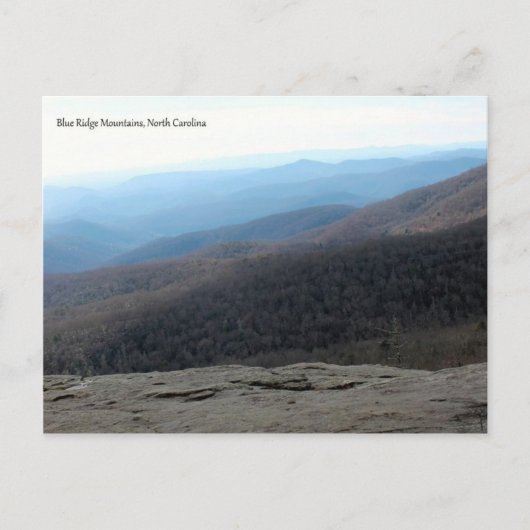 Blue Ridge Mountains Postcard Postkarte (Vorderseite)