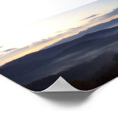 Blue Ridge Mountains Poster (Ecke)